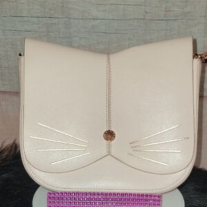 Ted Baker Pink and Rose Gold Kitty Crossbody Bag